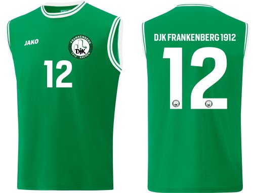 Artikelbild des Artikels “DJK Frankenberg JAKO CENTER Baskettballtrikot grün - Gr. XXS-3XL “
