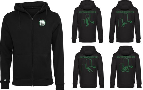 Artikelbild des Artikels “DJK Frankenberg Sweatjacke Kapuzenjacke Hoodie XS-4XL schwarz M | Basketball“