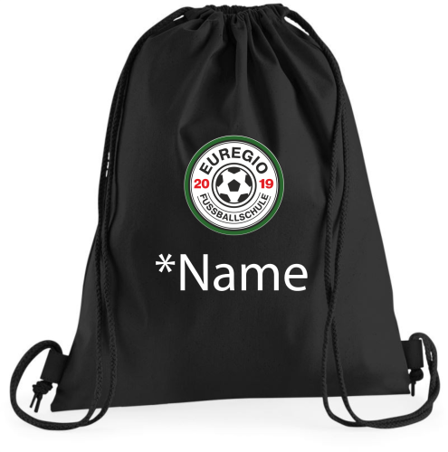 Artikelbild des Artikels “Euregio Fussballschule Sportbeutel schwarz “