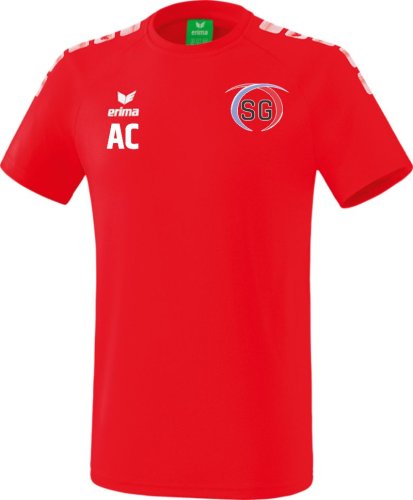 Artikelbild des Artikels “SG Aachen-Vaalserquartier erima T-Shirt ESSENTIAL rot Gr. 116-3XL XL“