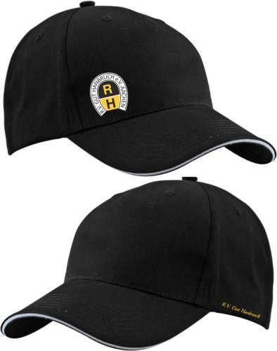 Artikelbild des Artikels “R.V. Gut Hanbruch Kappe Basecap - schwarz mit Emblem “