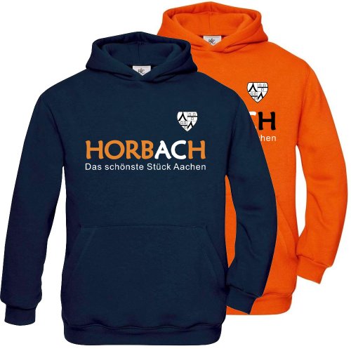 Artikelbild des Artikels “Horbach Herren Hoodie Kapuzen Sweatshirt navy / orange Gr. S-3XL “