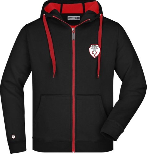 Artikelbild des Artikels “KG Rot-Weiße-Funken Beggendorf HERREN warme Kapuzenjacke Hoodie “