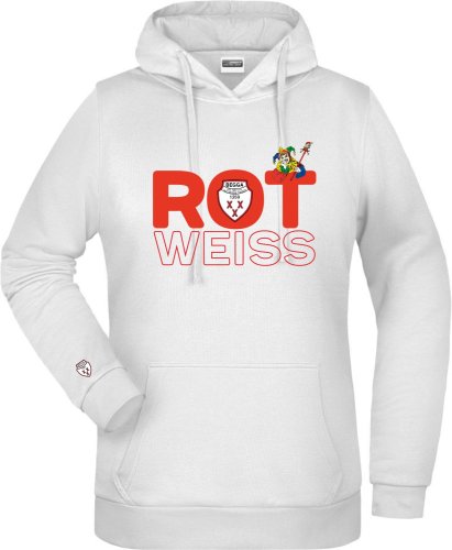 Artikelbild des Artikels “KG Rot-Weiße-Funken Beggendorf DAMEN Hoodie Kapuzenpullover 