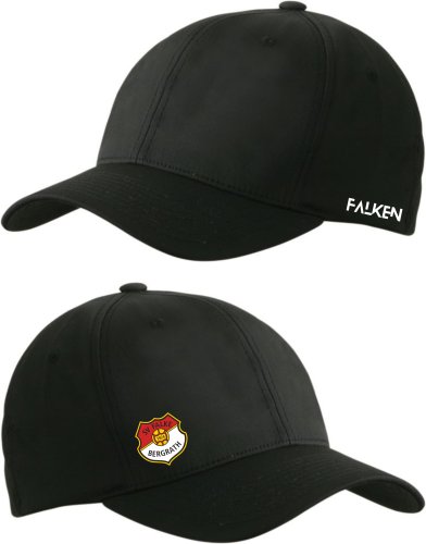 Artikelbild des Artikels “SV Falke Bergrath Flexfit Kappe Basecap - schwarz mit Emblem und Schrift L/XL“