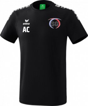 SG Aachen-Vaalserquartier erima T-Shirt ESSENTIAL schwarz Gr. 116-3XL 