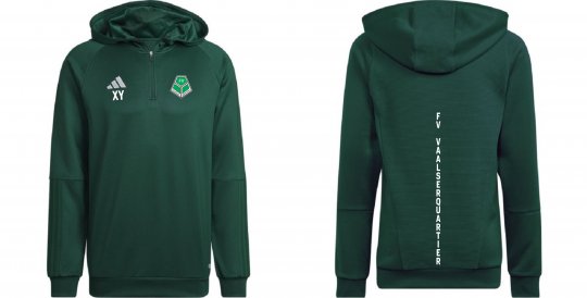 FVV TEAM ADIDAS Tiro23 Hoodie Kapuzenpullover Poly S-3XL dunkelgrün 