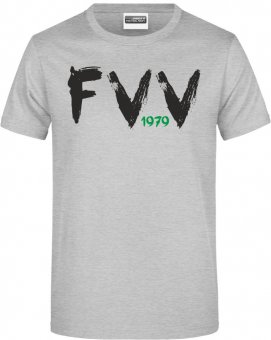FVV T-Shirt "FVV 1979"  div. Farben Gr. 116 - 5XL L | heather grey