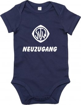 TSV Wendlingen Baby Body "Neuzugang" Strampler navy 6-12M 