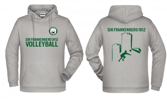 DJK Frankenberg Hoodie "Basic"  Gr.116- 5XL XL | Volleyball