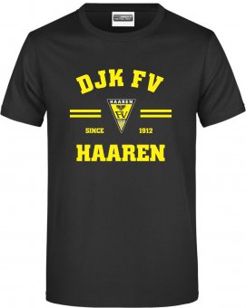 DJK FV Haaren T-Shirt "CLASSIC" div. Farben Gr. 116 - 5XL XL | schwarz | gelb
