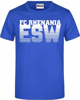 FC Rhenania Eschweiler T-Shirt "ESW" blau Gr. 98 - 5XL 