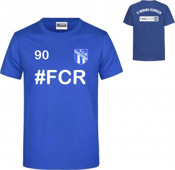 FC Rhenania Eschweiler T-Shirt "Warm -UP" blau Gr. 98 - 5XL M