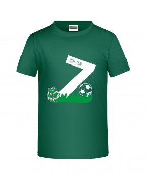 FV Vaalserquartier KINDER T-Shirt "Geburtstag" grün Gr. 98 - 164 128 | 7