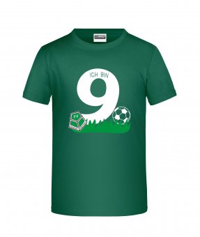 FV Vaalserquartier KINDER T-Shirt "Geburtstag" grün Gr. 98 - 164 146 | 9