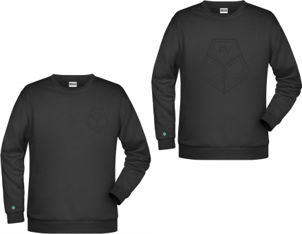 FVV HERREN Sweater "Decent Logo" schwarz 116-5XL 