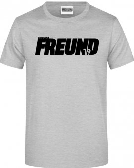 Germania Freund TShirt Shirt "Freund" heather grey Gr. 116 - 5XL 