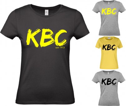 Kohlscheider BC DAMEN
 T-Shirt "KBC"  div. Farben Gr. XS-3XL 