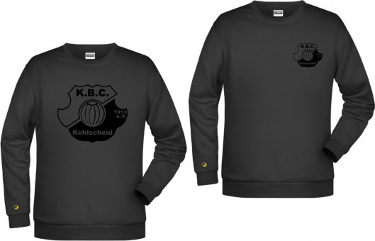Kohlscheider BC Sweater "Logo Print" schwarz 116-5XL 