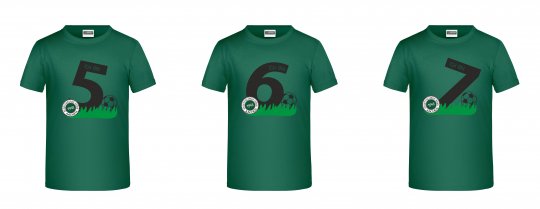 Sportfreunde Hörn KINDER T-Shirt "Geburtstag" grün Gr. 98 - 164 