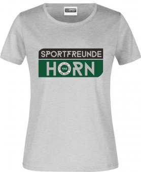 SV Sportfreunde Hörn DAMEN T-Shirt Oberteil "Logo Print" heahergrey 