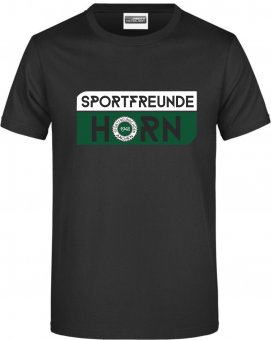 SV Sportfreunde Hörn HERREN T-Shirt "Logo Print" schwarz 