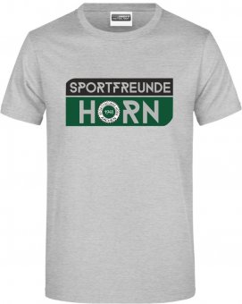 SV Sportfreunde Hörn HERREN T-Shirt " Logo Print" heather grey 