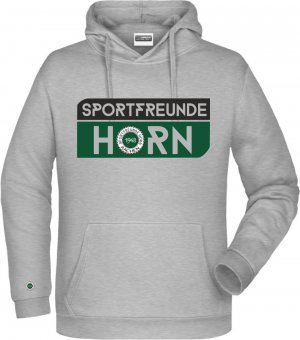 SV Sportfreunde Hörn HERREN Hoodie Kapuzenpullover "Logo Print" heathergray 