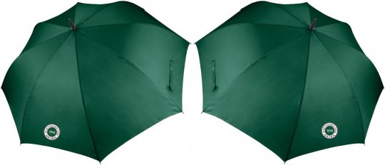 SV Sportfreunde Hörn Regenschirm grün mit Wappen 120cm, Automatikverschluss 