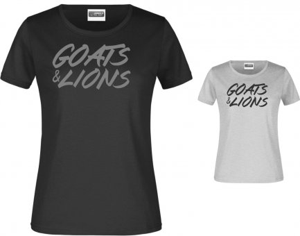 SG DAMEN T-Shirt "GOATs"  div. Farben Gr. XS-3XL 