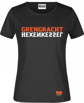 SG DAMEN T-Shirt "GRENGRACHT" schwarz Gr. XS-3XL 