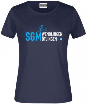 SGM Wendlingen-Ötlingen DAMEN T-Shirt Oberteil "Classic" Gr. XS-3XL L | navy