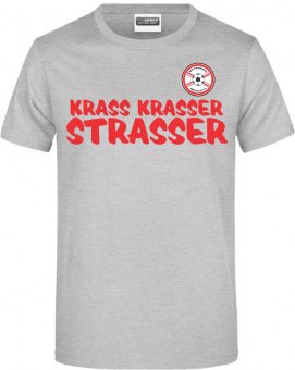 Spvgg Straß T-Shirt "STRASSER" heather grey Gr. 116 - 5XL S