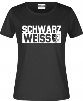 SV Eilendorf DAMEN T-shirt Oberteil Shirt "SCHWARZWEISS" schw Gr. XS - 3XL 