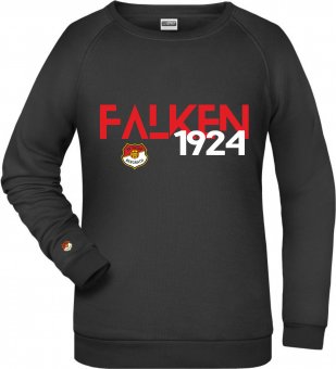 SV Falke Bergrath DAMEN Sweater "Falken" schwarz S-3XL 