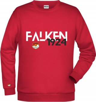 SV Falke Bergrath HERREN Sweater "Falken" rot 116-5XL 
