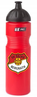 SV Falke Bergrath Trinkflasche Fahrradflasche 0,75l rot 