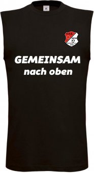TFC Inter Troisdorf ärmelloses T-Shirt "GEMEINSAM" schwarz Gr. S - XXL 