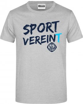 TSVW HERREN T-Shirt Oberteil "VEREINT" Gr. 116 - 5XL XL | heather grey