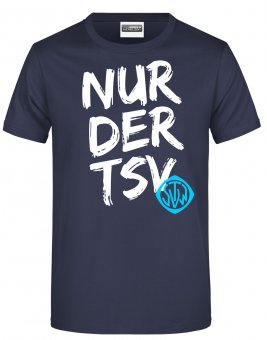 TSVW HERREN T-Shirt Oberteil "NurDerTSV" Gr. 116 - 5XL M | navy