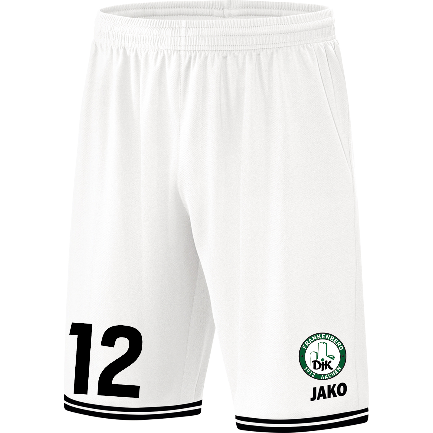  Artikelbild 1 des Artikels “DJK Frankenberg JAKO CENTER Basketballshort weiß - Gr. XXS-3XL “