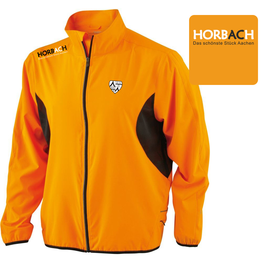  Artikelbild 1 des Artikels “Horbach J&N Laufjacke für Herren Sportjacke orange | XL“
