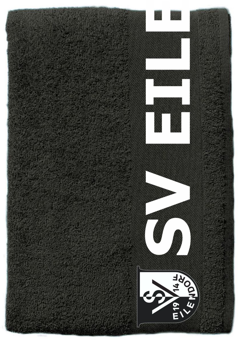 Artikelbild 1 des Artikels “SV Eilendorf Duschtuch / Handtuch grau mit Wappen 50x100cm - 500g/m² “