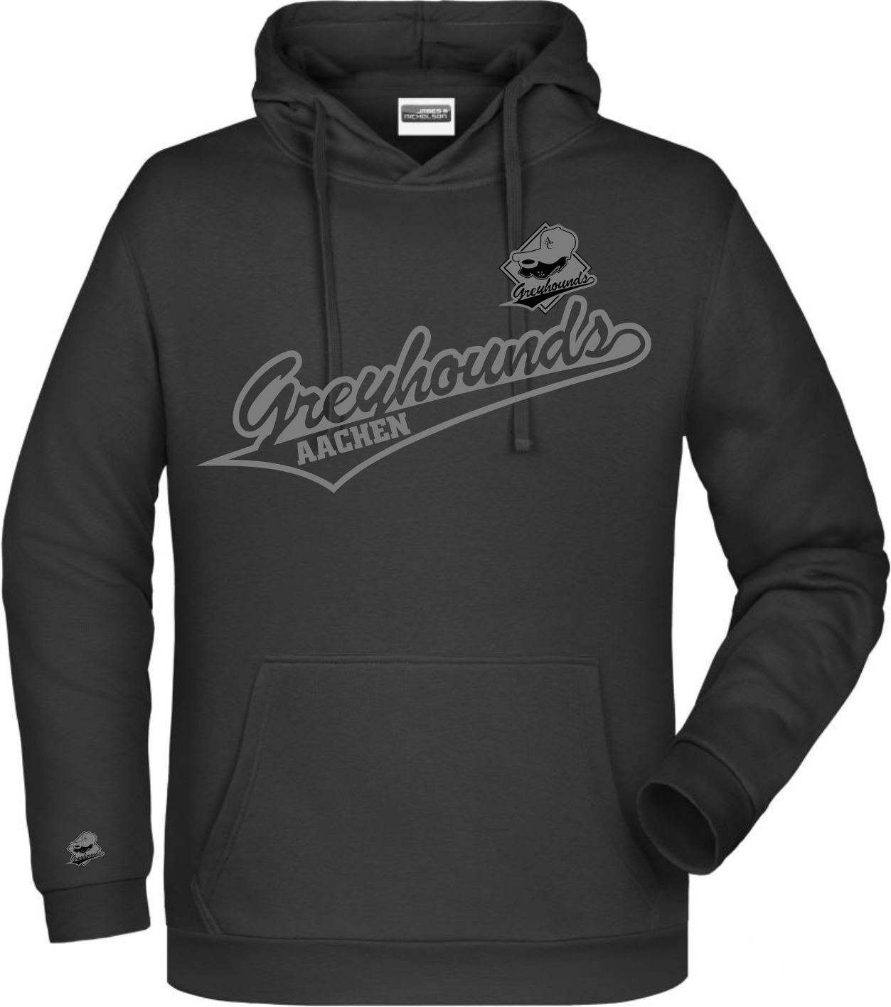  Artikelbild 1 des Artikels “Greyhounds Hoodie Kapuzenpullover 