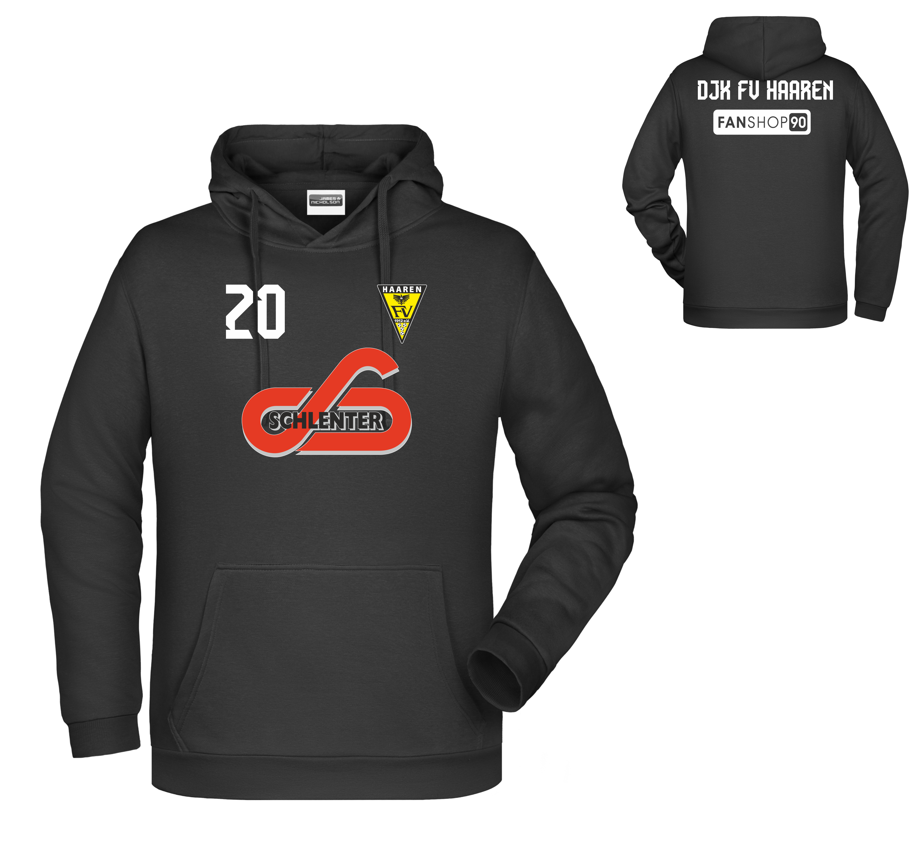  Artikelbild 1 des Artikels “DJK FV Haaren Kapuzenpullover Hoodie 