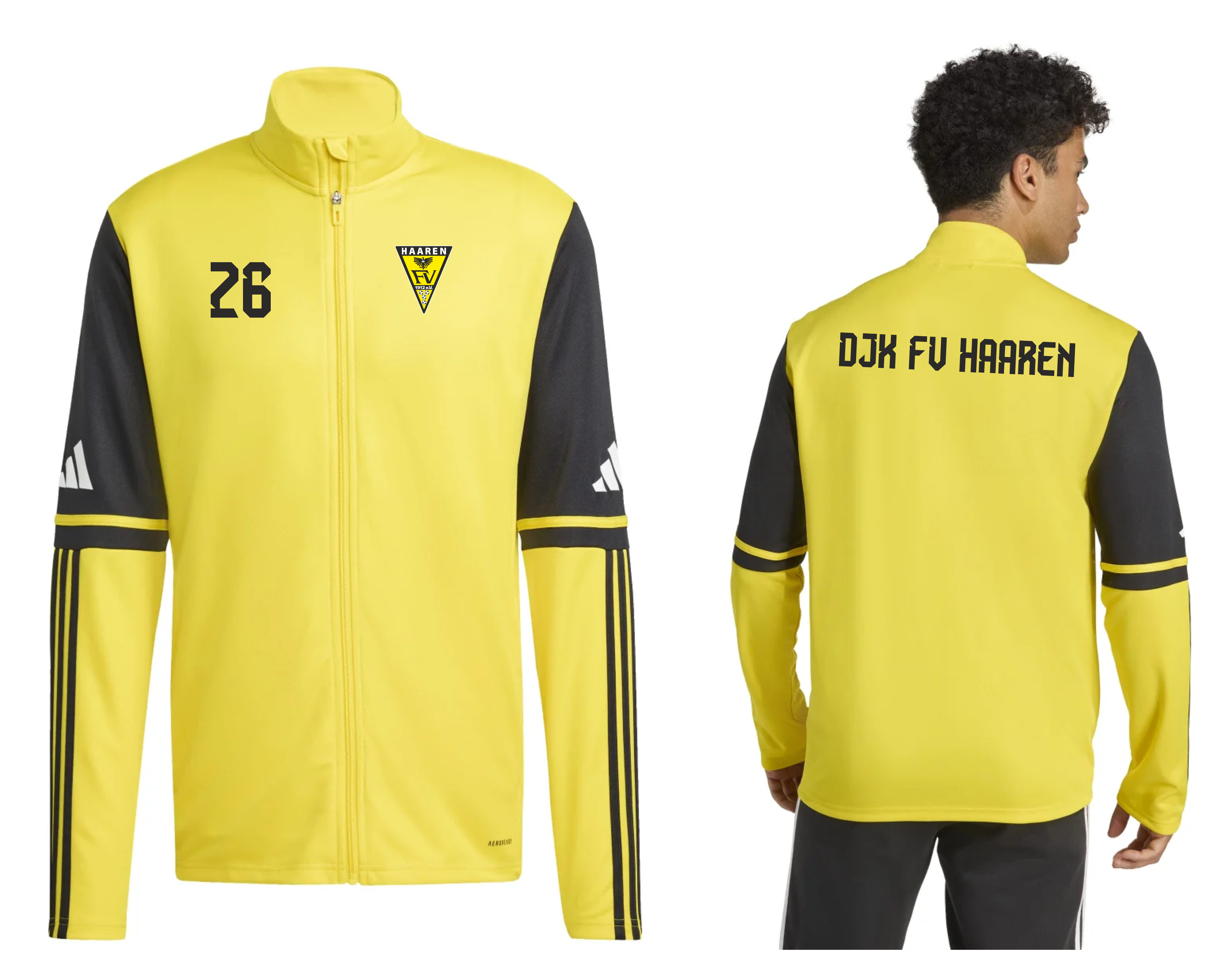  Artikelbild 1 des Artikels “DJK FV Haaren ADIDAS Trainingsjacke Herren | M“