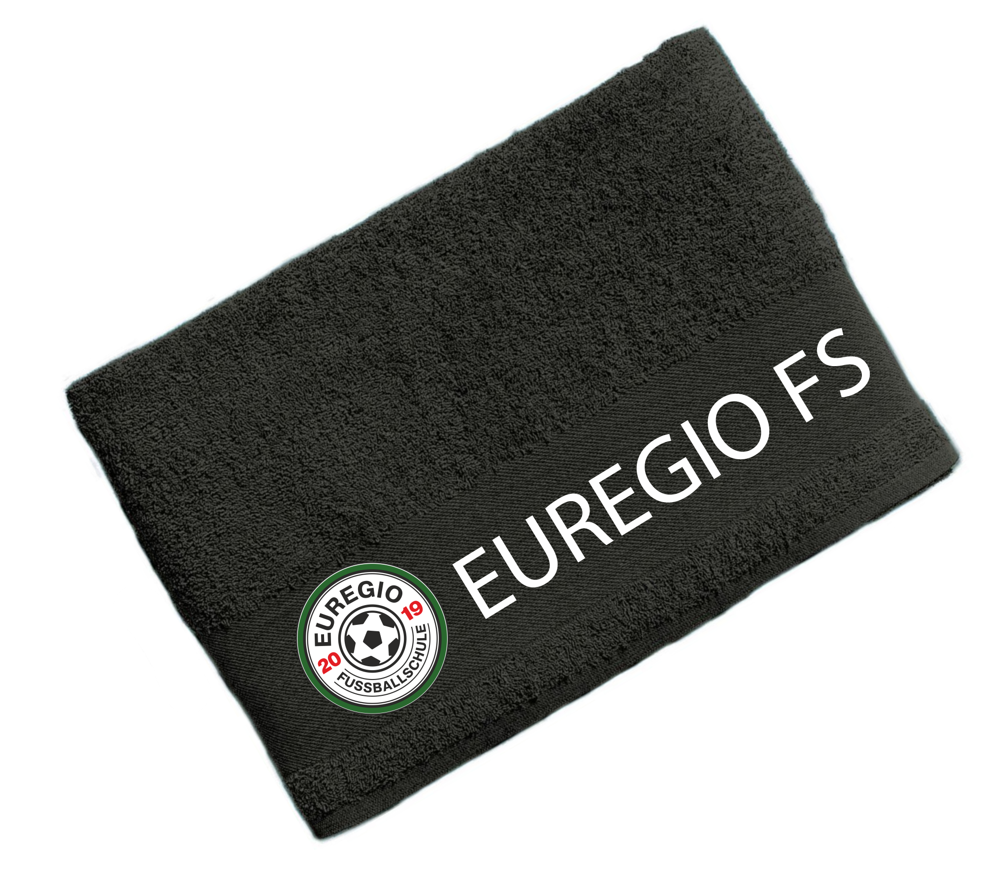  Artikelbild 1 des Artikels “Euregio Fussballschule Handtuch grau mit Wappen 50x100cm “