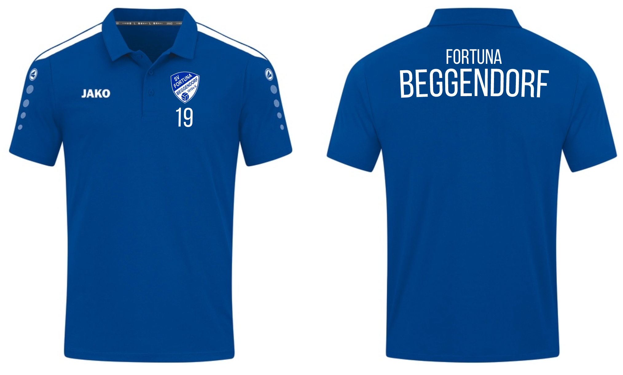  Artikelbild 1 des Artikels “Fortuna Beggendorf Jako Power Poloshirt 