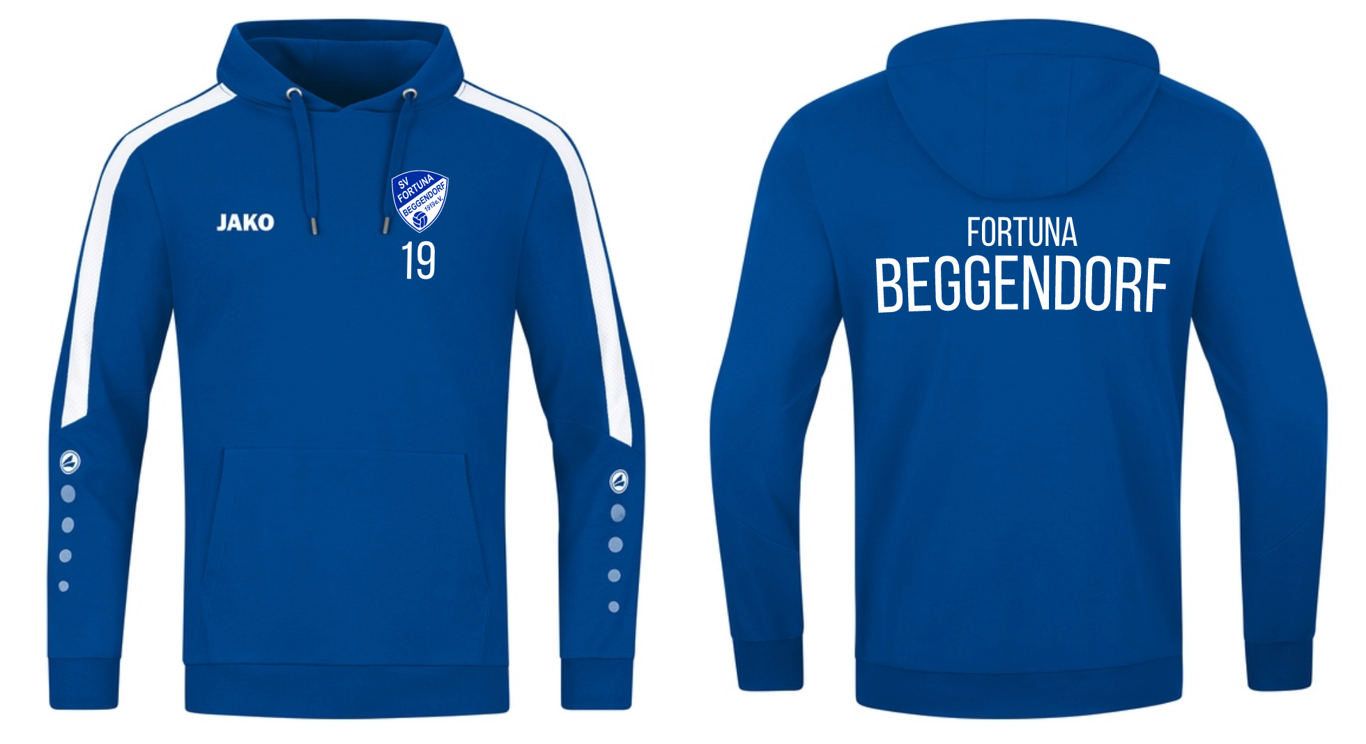  Artikelbild 1 des Artikels “Fortuna Beggendorf Jako POWER Kapuzenpullover Hoodie 