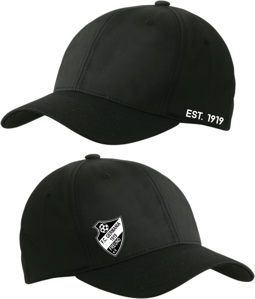  Artikelbild 1 des Artikels “Germania Freund Flexfit Kappe Basecap - schwarz mit Emblem und Schrift “